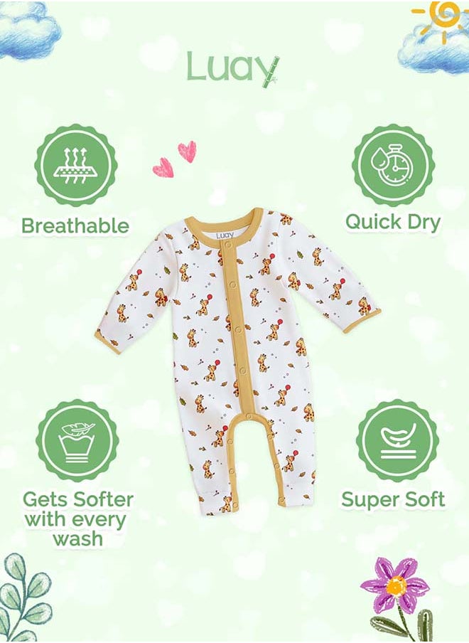LUAY Premium Gift Box Set with The Baby Romper, Baby Feeding Bottle and Teddy Bear Best Hamper for Babies (3-6 M)  - Image 2