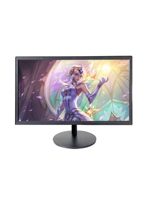 شاشة معدل تحديث 22 بوصة IPS 1080P 75 هرتز مع HDMI و VGA للمنزل والمكتب أسود