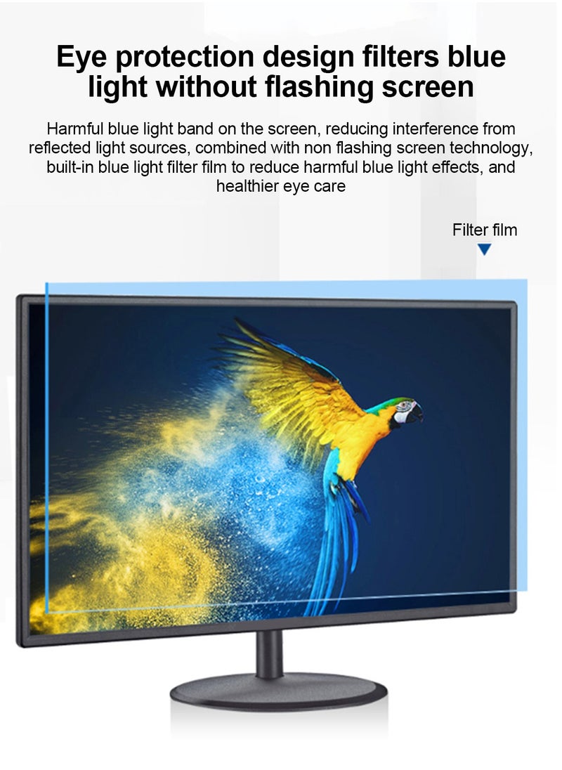 فلاشهوك - شاشة معدل تحديث 22 بوصة IPS 1080P 75 هرتز مع HDMI و VGA للمنزل والمكتب أسود - Image 1