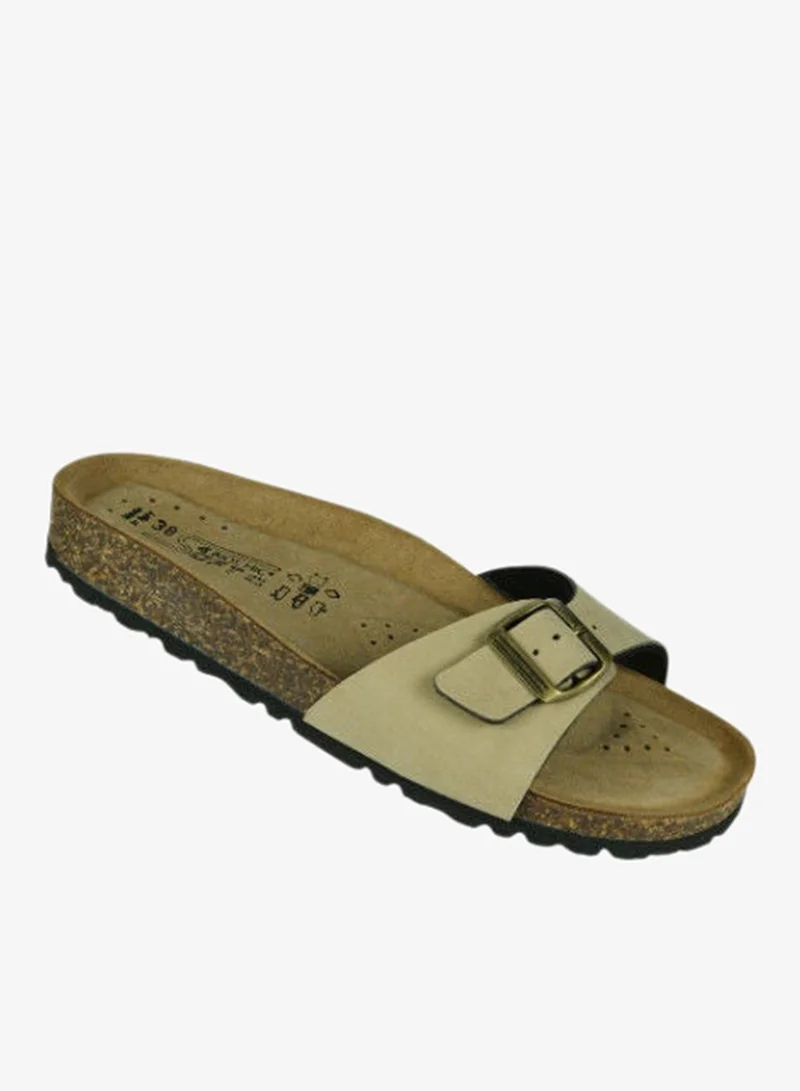 BiOCHIC Biochic Ladies Single Strap Sandals 012-477 237K-Sabbia