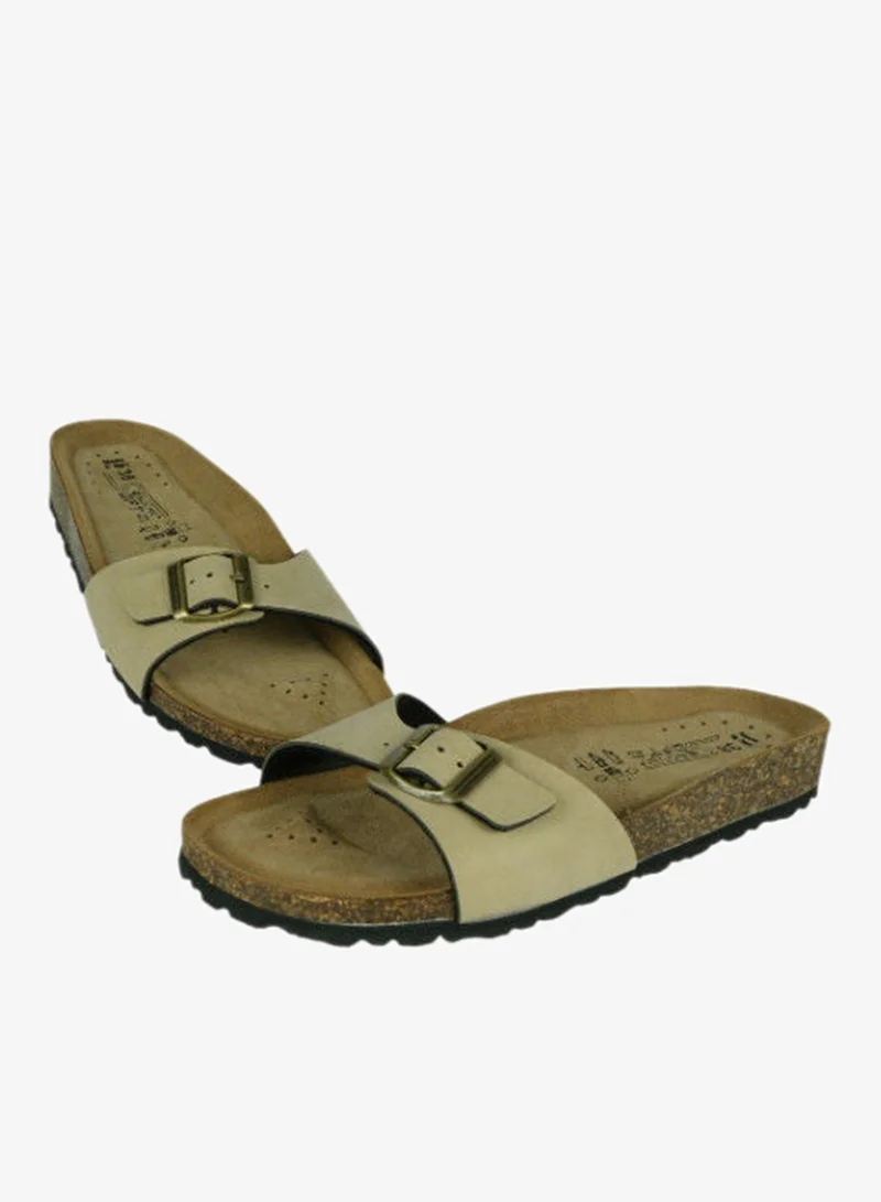 BiOCHIC Biochic Ladies Single Strap Sandals 012-477 237K-Sabbia