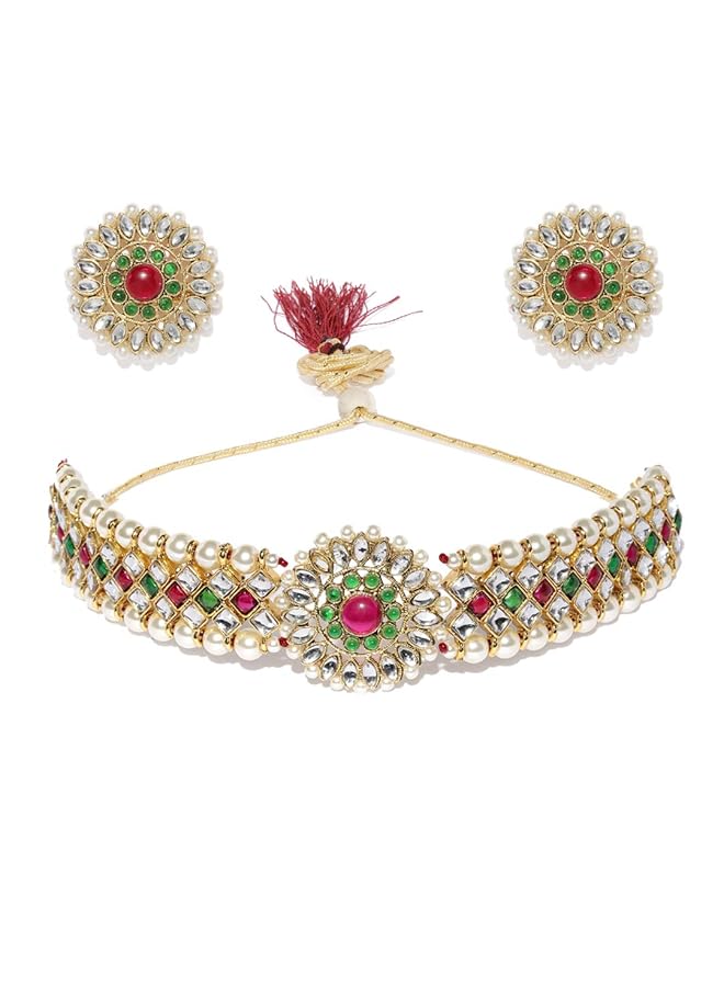 erorex Jewelery Set For Women Golden Zpfk9362 - Image 1