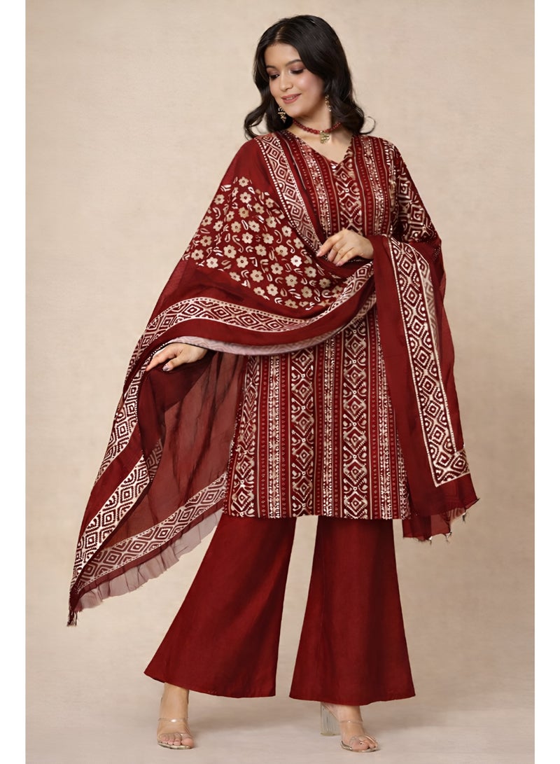 Ruby Jaal Set
