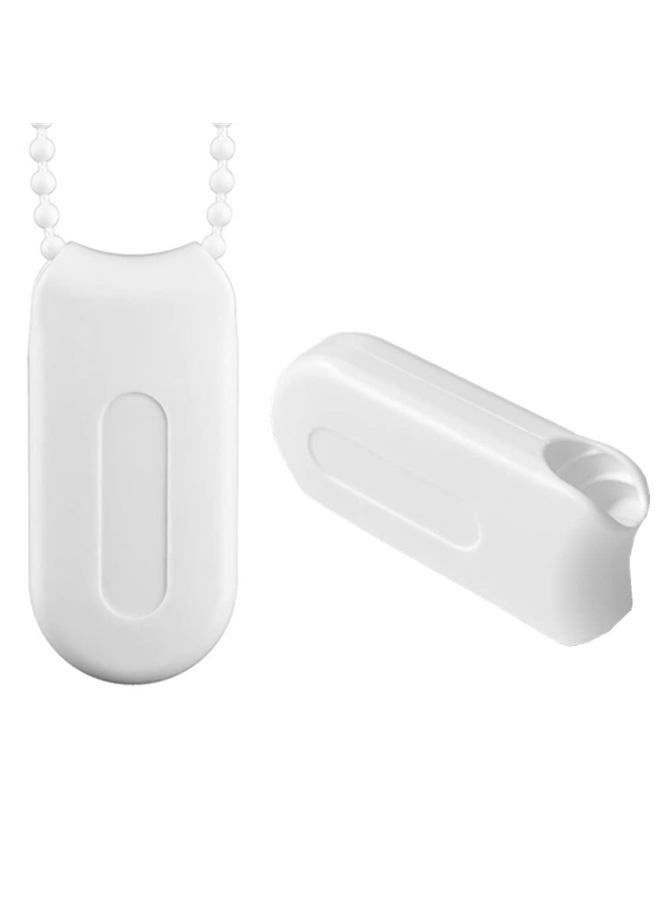 APUXON Cord Weight Spare 2pcs for Vertical Blind, Roller Blinds Window Shutter White Plastic Safety Handle Tensioner Device Blinds Accessories - Image 1