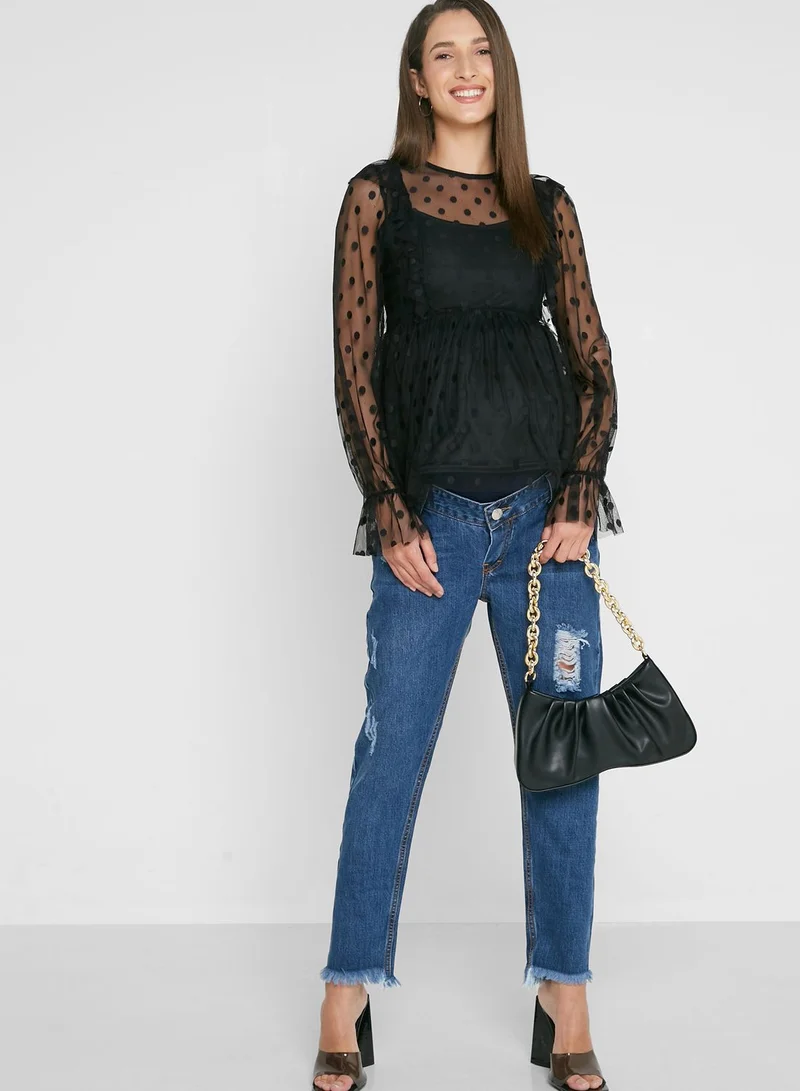 River Island Maternity Smock Top