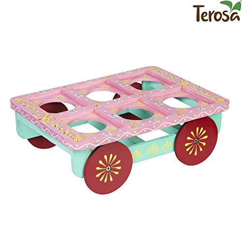 Terosa Aureate Kettle Set V with 6 Glasses & Holder Handicraft Decorative Tea Coffee Set - Image 4