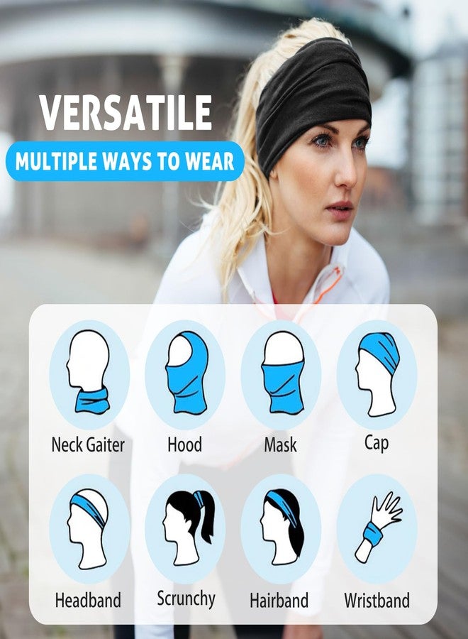 kilofly Multi-Purpose Seamless Headwear Bandanas Mixed Set Value Pack [Set Of 8], (Unisex) - Image 5