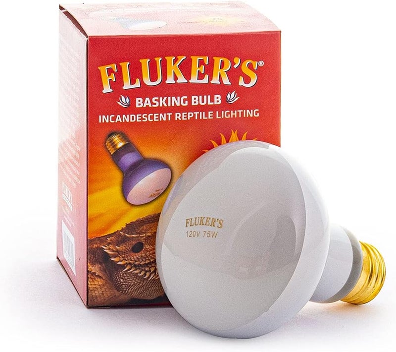 Fluker's Basking Spotlight Bulb for Reptiles - 75 Watts Incandescent Lighting - Image 1