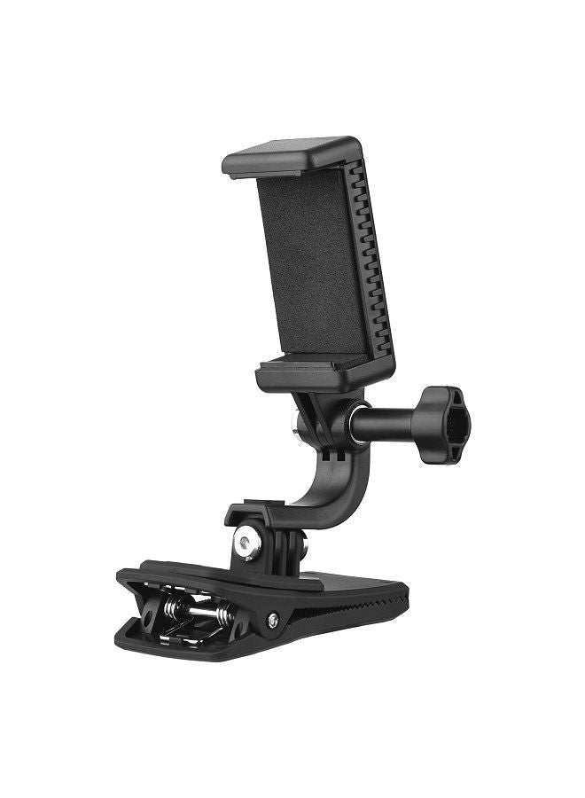 UURIG UURIG Backpack Shoulder Strap Mount Quick Clip Mount with Phone Holder Replacement for GoPro Hero 10/9/8/7 Xiaomi Insta360 Action Camera for iPhone Samsung Huawei Smartphone  - Image 3