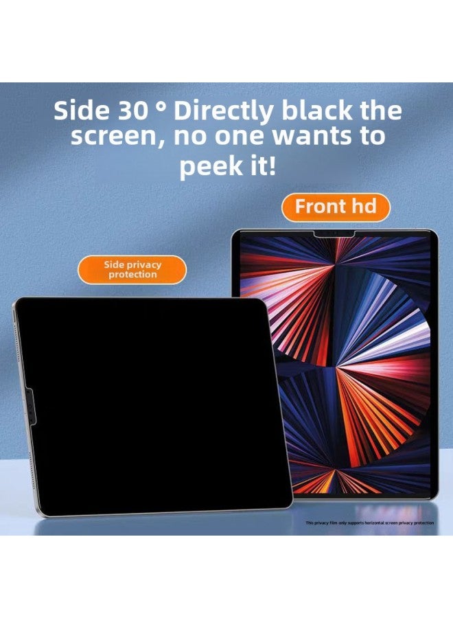 For Ipadpro Frame Anti-peep Film Paper Film Detachable Air Apple 2024 Flat Protective Film-Color:Imported A-grade Full-adhesive Frosted Anti-peep Soft Film (horizontal Screen Anti-peep)-Dimensions:mini 4/5