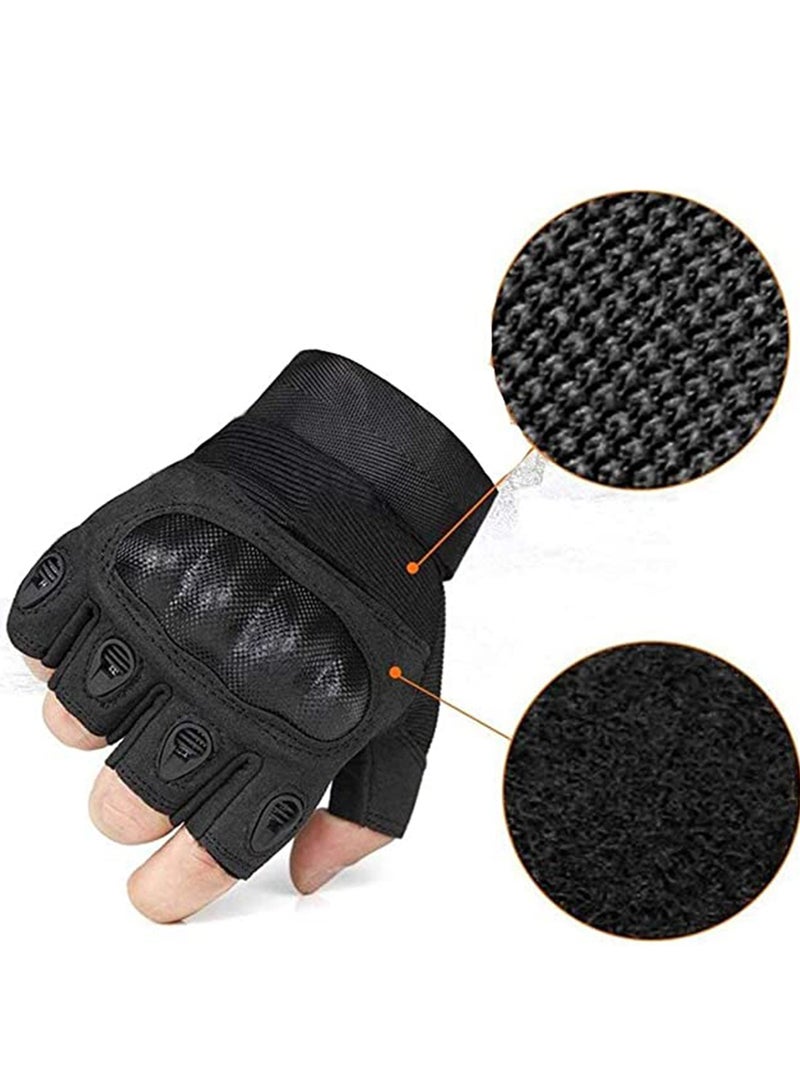 1 Pair Touch Screen Motorbike Bike Gloves For Men Camping Hiking Cross Country Cycling Outdoor Sports Working - Image 3