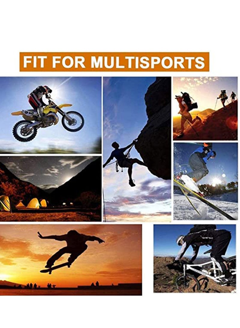 1 Pair Touch Screen Motorbike Bike Gloves For Men Camping Hiking Cross Country Cycling Outdoor Sports Working - Image 4
