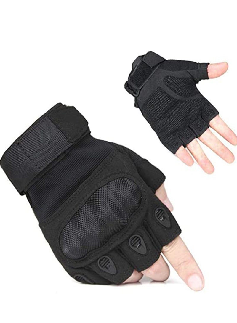 1 Pair Touch Screen Motorbike Bike Gloves For Men Camping Hiking Cross Country Cycling Outdoor Sports Working - Image 1