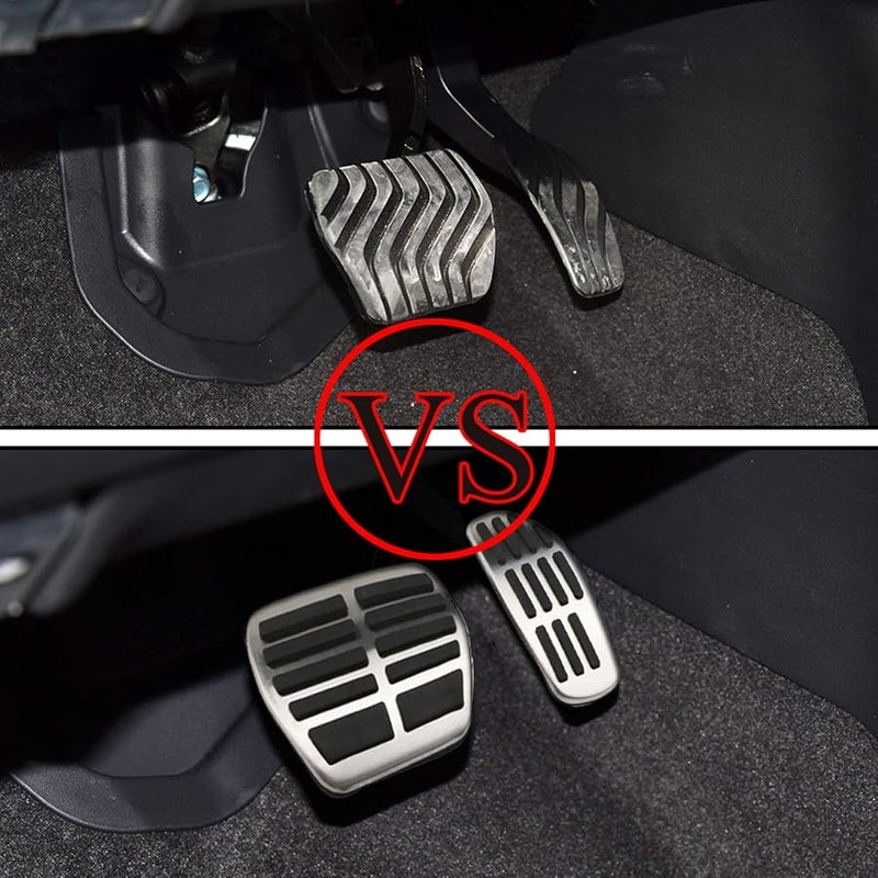 Renault Espace 2014 2020 Automatic Transmission Pedal Covers Set Without Rest Pad - Image 3