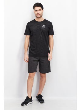 Aston Martin Men Sportswear Fit Short Sleeve Training T-Shirt, Black  - Image 4