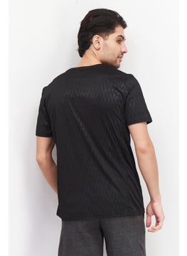 Aston Martin Men Sportswear Fit Short Sleeve Training T-Shirt, Black  - Image 3