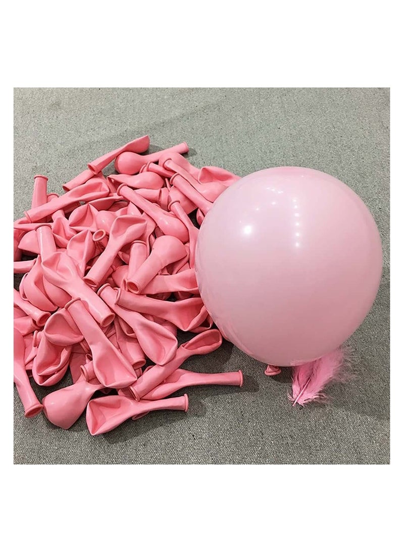 5 inch Metal Balloons Metallic Birthday Baby Shower Wedding Party Decoration Interior 30 pcs Pink - Image 4