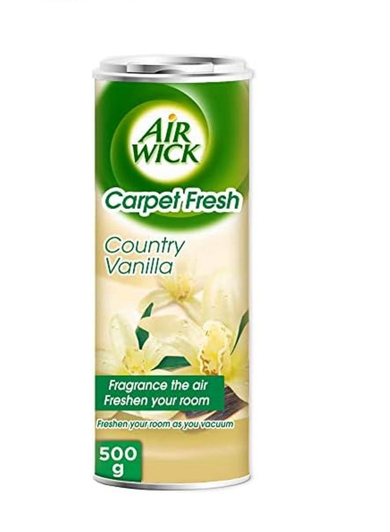 Air Wick Carpet Fresh Country Vanilla Fragrance 500 G - Image 1