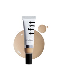 TFIT TFIT Radiance Fit Serum Foundation - Flawless Coverage, Dewy finish, Long-lasting, Lightweight, Korean Makeup,1.05 Oz. (N02 Nude, 1.05 Oz.) 