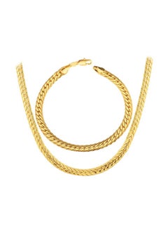 18K Gold Plated Jewellery Set