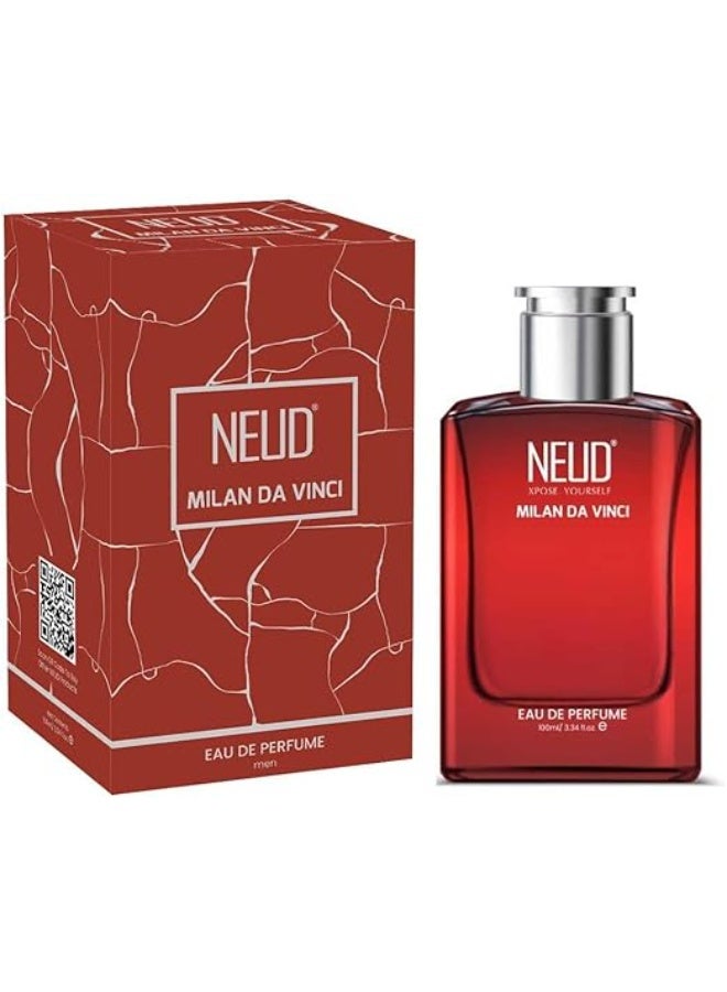 NEUD XPOSE YOURSELF عطور NEUD ميلان دا فينشي الفاخرة للرجال - 100 مل - Image 1