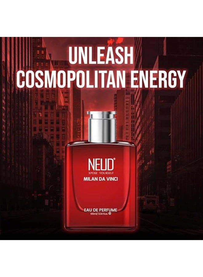 NEUD XPOSE YOURSELF عطور NEUD ميلان دا فينشي الفاخرة للرجال - 100 مل - Image 2
