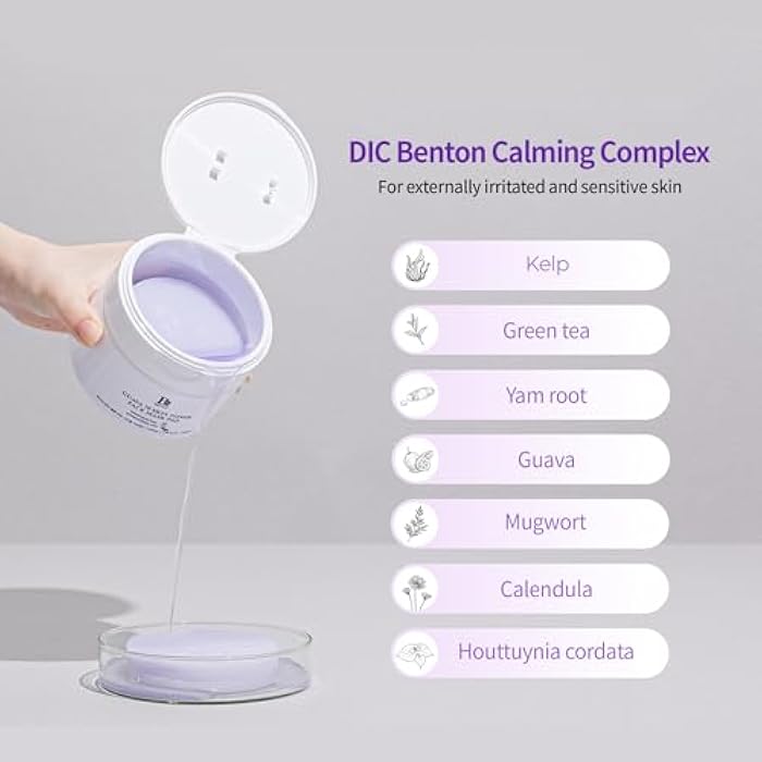 BENTON Guava 70 Skin Toner Face Mask Pad Moisturizer Hyaluronic Acid Soothing Calming Relief Pore Care for Dry Sensitive, All Skin Types Dewy Luminous Skin, Non-Drying Toner Pads, Korean Skin Care - Image 3