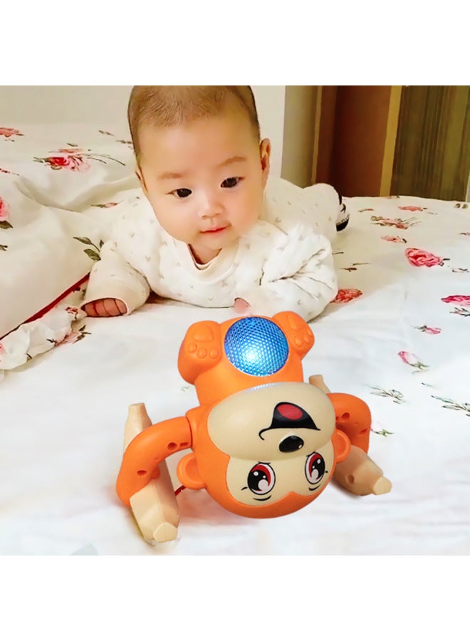 Baby Toys Sound Moving Baby Toddler Educational Early Education 0-1 One To Two And A Half Years Old 6 Six Months Old Boys And Girls-Color:Yellow 【ordinary Battery】】 - Image 4