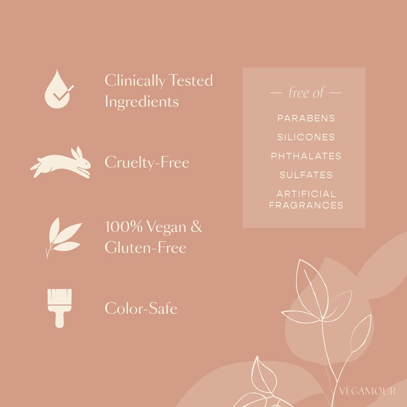 VEGAMOUR شامبو جاف VEGAMOUR GRO - مكثف، خالي من البنزين، يدعم كثافة الشعر، برائحة الحمضيات - 3.95 أونصة - Image 4