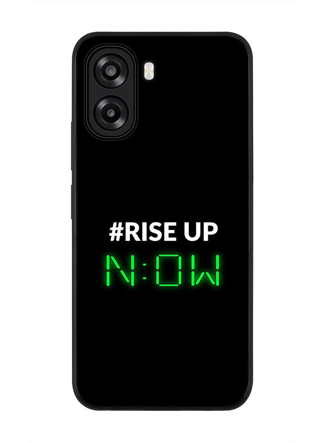 Stylizedd For Oppo A6x 5G / A6x 4G Case,Slim fit Camera Protection, Shockproof Thin Phone cover  - Rise Up - Image 1