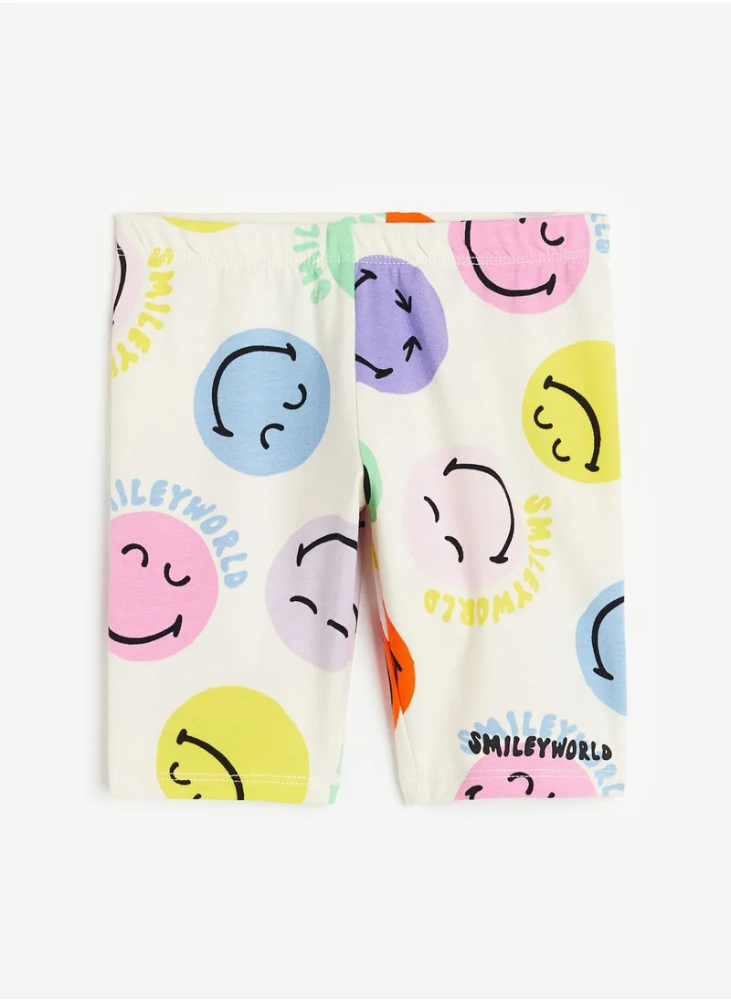 اتش اند ام Kids Smiley Print Cycling Shorts