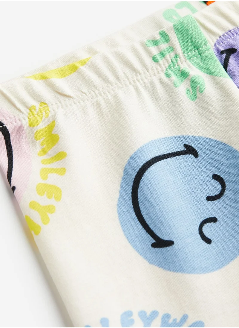 اتش اند ام Kids Smiley Print Cycling Shorts