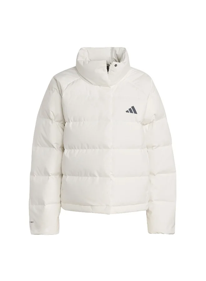 Adidas Adidas W Helionic Rlx White Jacket (Down) Jackets For Women
