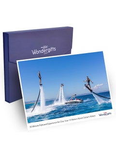 Wondergifts 30-Minute Flyboard Experience for One: Soar 10 Meters Above Dubai's Waters with Free Spa Gift Box  - Image 1