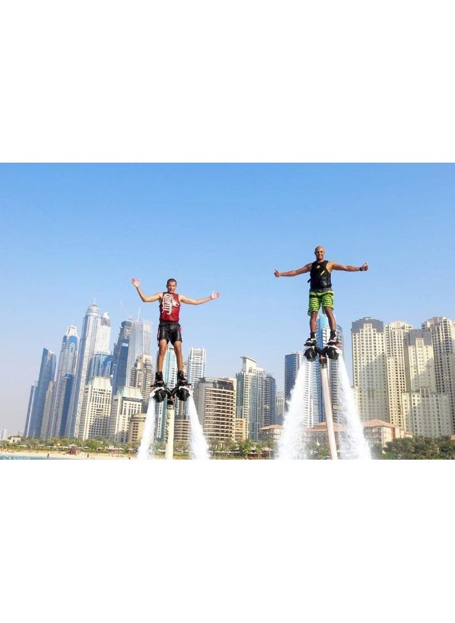 Wondergifts - 30-Minute Flyboard Experience for One: Soar 10 Meters Above Dubai's Waters with Free Spa Gift Box - Image 1