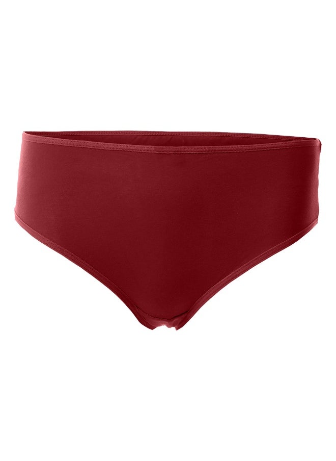 Mesery - Bundle OF Five Brief Smooth Cotton Hipster Panties Multicolour - Image 1