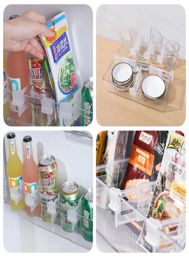 Bhuma™ 4 Pc's Refrigerator Internal Drawer Adjustable Fridge Divider Storage Dividing Bottle Organizer For Fridge - Image 5