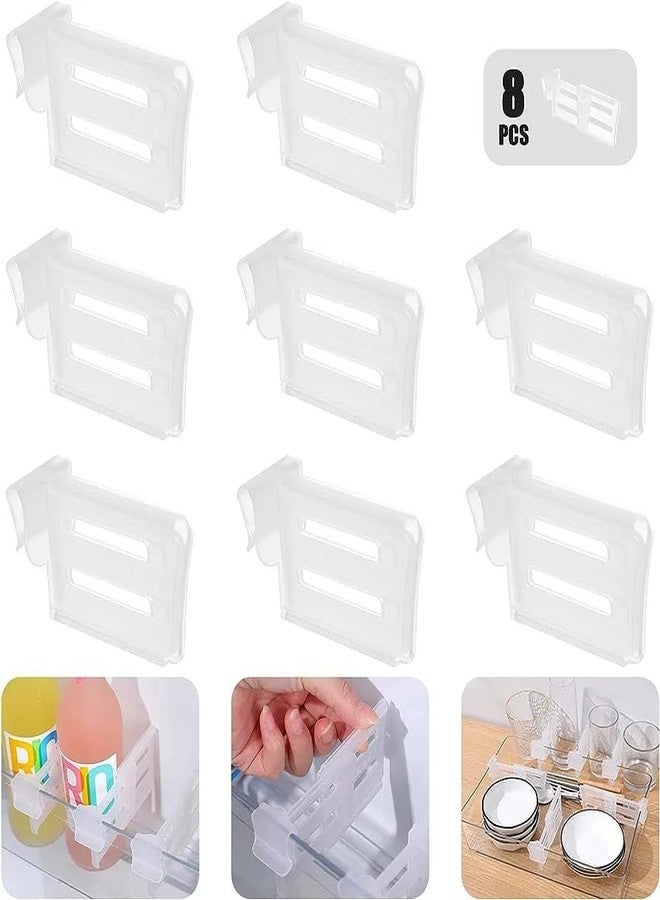 Bhuma™ 4 Pc's Refrigerator Internal Drawer Adjustable Fridge Divider Storage Dividing Bottle Organizer For Fridge - Image 2