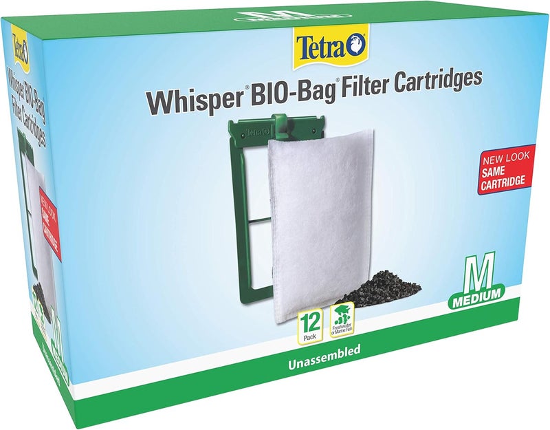 Tetra Whisper BIO-Bag Filter Cartridges - Medium Size for Freshwater and Marine Aquariums, 12 Pack - Image 3