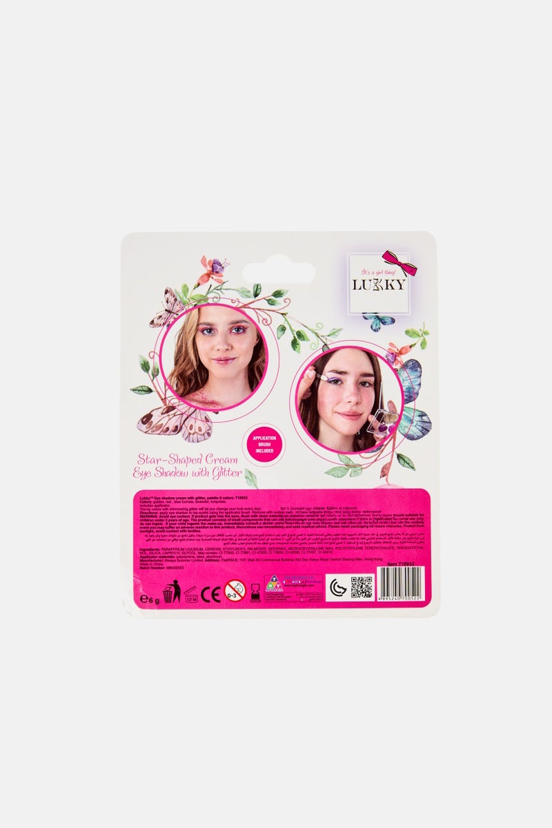 Lucky ظلال عيون كريمة على شكل نجمة مع لمعة 6 جرام - Image 2