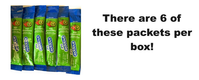 خلطة مشروب سنابل فواكه كيوي فراولة - علبتين تحتوي كل منهما على ستة أكياس مشروب بنكهة جاهزة - خالية من السكر (2) - Image 2