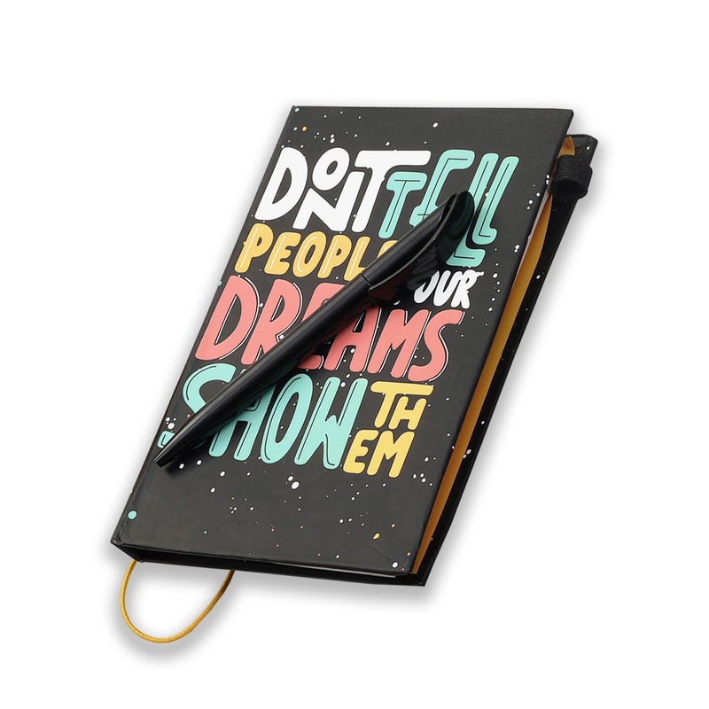 Moaae Mopo MOMP Stylish Notepad | Trendy Design Memo Block with Pen - Image 3