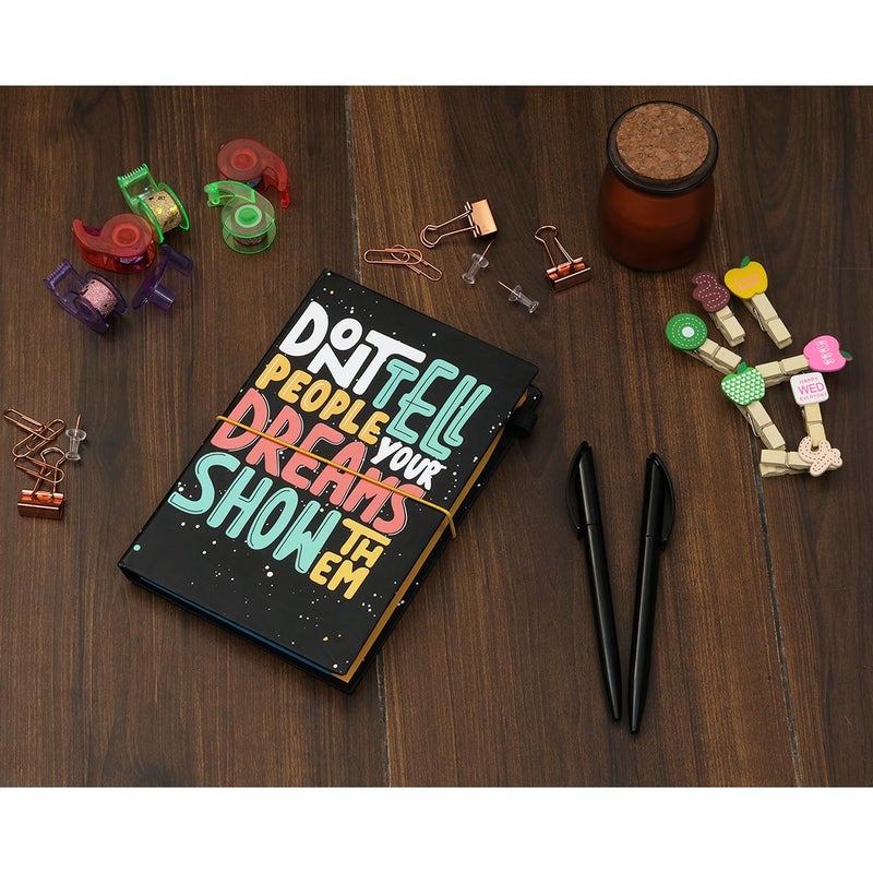 Moaae Mopo MOMP Stylish Notepad | Trendy Design Memo Block with Pen - Image 4