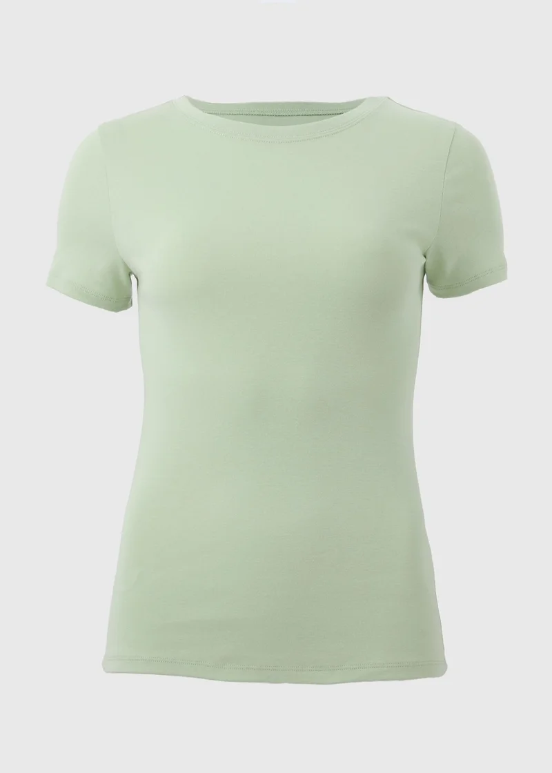 Matalan Green Fitted T-Shirt