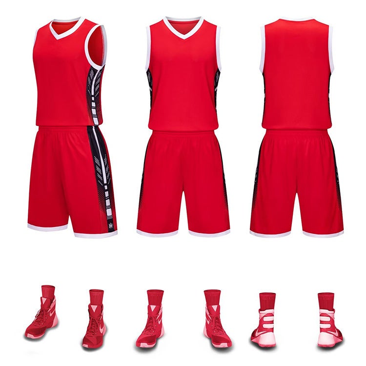 Basketball Uniform Suit Game Sports Training Uniform Vest Men'S Adult Children'S Jersey Breathable Summer Women'S - Image 1