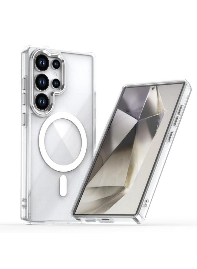 اس-توب جراب لهاتف Samsung Galaxy S25 Ultra 5G MagSafe مغناطيسي شفاف - Image 1