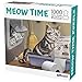 Funwares 1000 Piece Jigsaw Puzzle Crappy Cat Meow Time Gag Gifts for Women Cat Pooping Puzzle Funny White Elephant Gift - Image 2