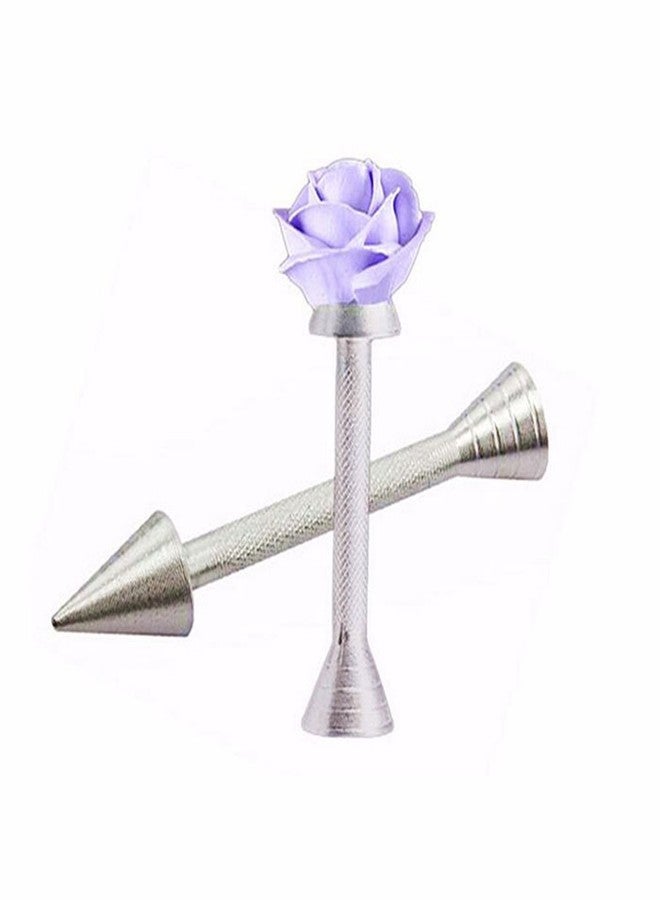 Daycount® Pack of 2 Cake Decorating Rod Aluminum Piping Cone Cream Rose Supporter for Cake Decoration Tool - Image 2