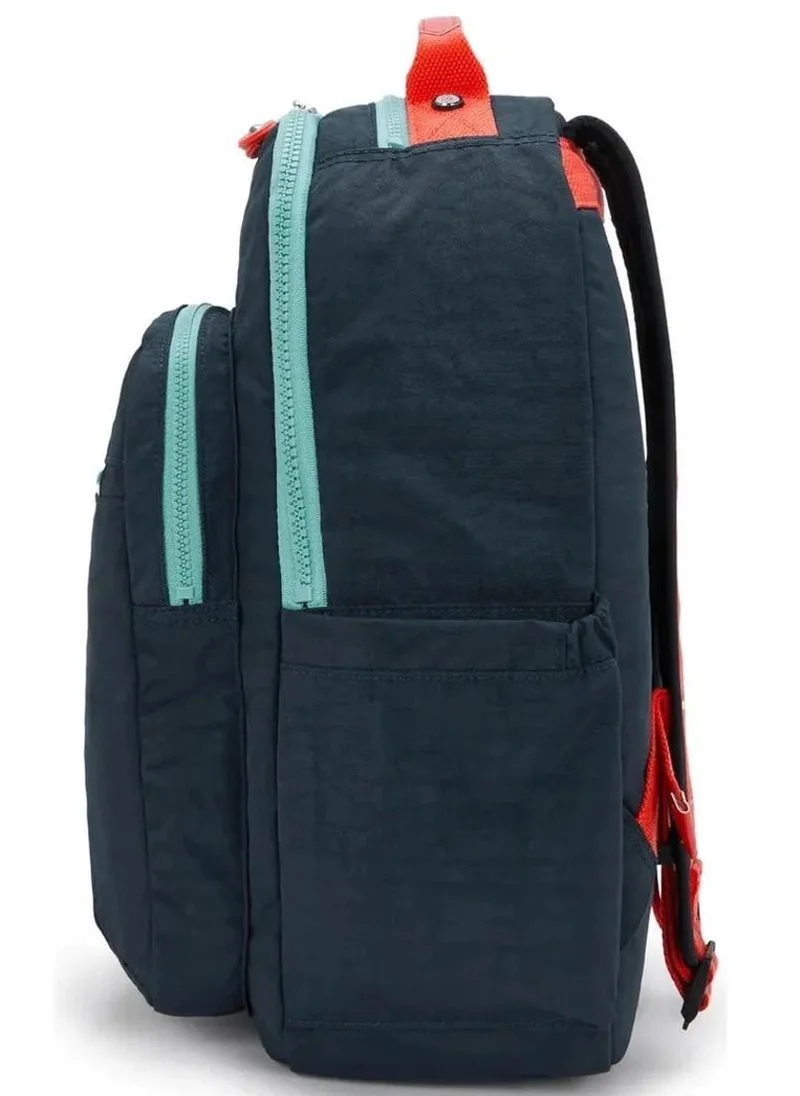 kipling  seoul unisex large backpack - cosmo blue c  | Best Price UAE