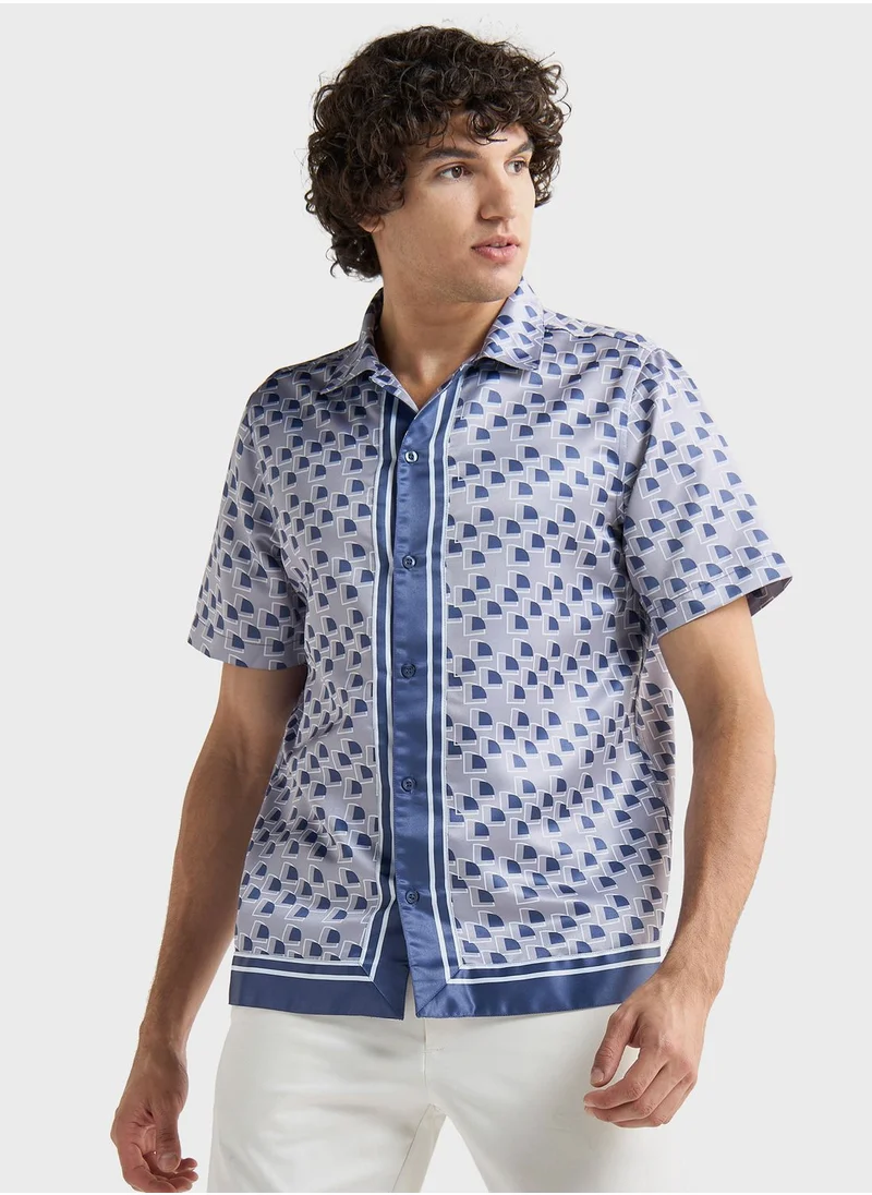 فاف Printed Regular Fit Shirt